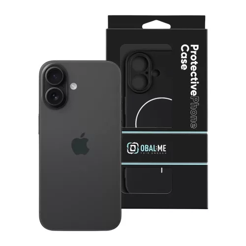 OBAL:ME MagNetix Matte TPU tok Apple iPhone 16 készülékhez fekete