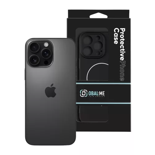 OBAL:ME MagNetix matt TPU tok Apple iPhone 16 Pro Max készülékhez fekete