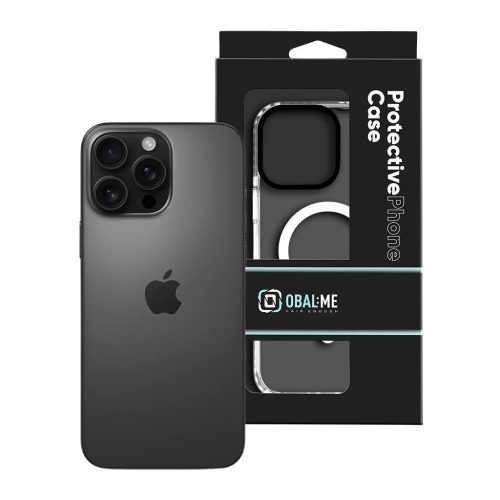 OBAL:ME MagNetix Bumper tok Apple iPhone 16 Pro Max készülékhez fehér