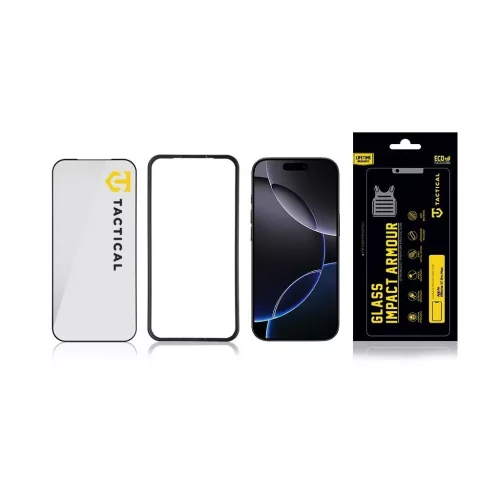 Tactical Glass Impact Armour kijelzővédő Apple iPhone 17 Pro Max készülékhez