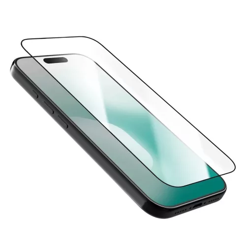 Nillkin edzett üveg 2.5D CP+ PRO Apple iPhone 17 készülékhez fekete (alkalmazóval)