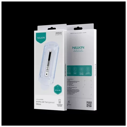 Nillkin edzett üveg kijelzővédő 0.2mm H+ PRO 2.5D Apple iPhone 17 Air készülékhez (applikátorral)