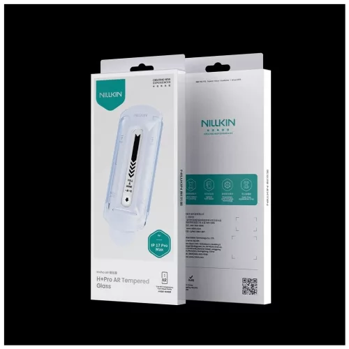 Nillkin kijelzővédő 0.2mm H+ PRO 2.5D Apple iPhone 17 Pro Max készülékhez applikátorral