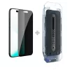 Nillkin edzett üveg kijelzővédő 0.25mm Guardian 2.5D Apple iPhone 17 készülékhez fekete (alkalmazóval)