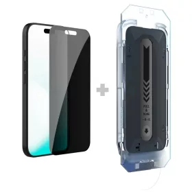   Nillkin Tempered Glass 0.25mm Guardian 2.5D kijelzővédő Apple iPhone 17 Pro készülékhez fekete (alkalmazóval)