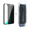 Nillkin edzett üveg kijelzővédő 0.25mm Guardian 2.5D Apple iPhone 17 Pro Max készülékhez fekete (alkalmazóval)