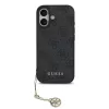 Guess 4G Charm tok iPhone 17 készülékhez Tone on Tone szürke