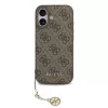 Guess 4G Charm tok iPhone 17 készülékhez Tone on Tone barna