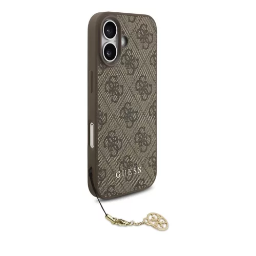 Guess 4G Charm tok iPhone 17 készülékhez Tone on Tone barna