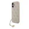Guess 4G Charm tok iPhone 17 készülékhez Tone on Tone rózsaszín