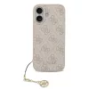 Guess 4G Charm tok iPhone 17 készülékhez Tone on Tone rózsaszín