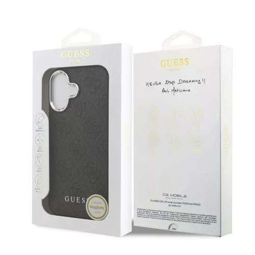 Guess 4G MagSafe tok iPhone 17 készülékhez fekete