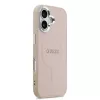 Guess PU Saffiano MagSafe tok iPhone 17 készülékhez rózsaszín