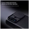 Nillkin CamShield PRO tok Apple iPhone 17 készülékhez fekete