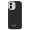 Lacoste PU Leather Champs Elysees MagSafe tok iPhone 17 készülékhez fekete