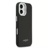 Lacoste PU Leather Champs Elysees MagSafe tok iPhone 17 készülékhez fekete