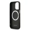 Lacoste PU Leather Champs Elysees MagSafe tok iPhone 17 készülékhez fekete