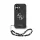 Guess PU 4G Metal Logo pántos tok iPhone 17 készülékhez fekete