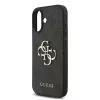 Guess PU 4G Metal Logo pántos tok iPhone 17 készülékhez fekete