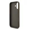 Guess PU 4G Metal Logo Strap tok iPhone 17 készülékhez barna