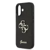 Guess PU Fixed Glitter 4G Metal Logo Tok iPhone 17 készülékhez fekete