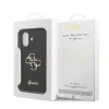 Guess PU Fixed Glitter 4G Metal Logo Tok iPhone 17 készülékhez fekete