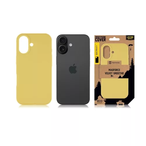 Tactical MagForce Velvet Smoothie tok Apple iPhone 17 készülékhez banán