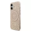 Guess IML Flowers Allover Strap MagSafe tok iPhone 17 készülékhez rózsaszín