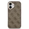 Guess PU Leather 4G Gold Frame MagSafe tok iPhone 17 készülékhez barna
