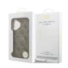 Guess PU Leather 4G Gold Frame MagSafe tok iPhone 17 készülékhez barna