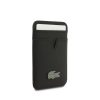 Lacoste Iconic Petit Pique MagSafe tok + pénztárca iPhone 17 Pro Max készülékhez fekete