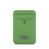 Lacoste Iconic Petit Pique MagSafe tok + pénztárca iPhone 17 Pro Max készülékhez zöld