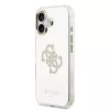Guess PC/TPU Mirror 4G Glitter Logo MagSafe tok iPhone 17 készülékhez arany