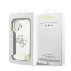 Guess PC/TPU Mirror 4G Glitter Logo MagSafe tok iPhone 17 készülékhez arany