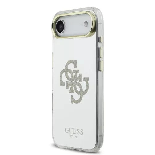 Guess PC/TPU Mirror 4G Glitter Logo MagSafe tok iPhone Air készülékhez arany