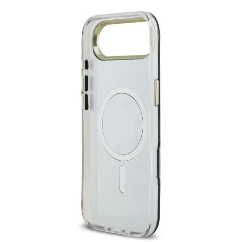 Guess PC/TPU Mirror 4G Glitter Logo MagSafe tok iPhone Air készülékhez arany