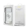 Guess PC/TPU Mirror 4G Glitter Logo MagSafe tok iPhone 17 Pro készülékhez arany