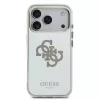 Guess PC/TPU Mirror 4G Glitter Logo MagSafe tok iPhone 17 Pro Max készülékhez arany