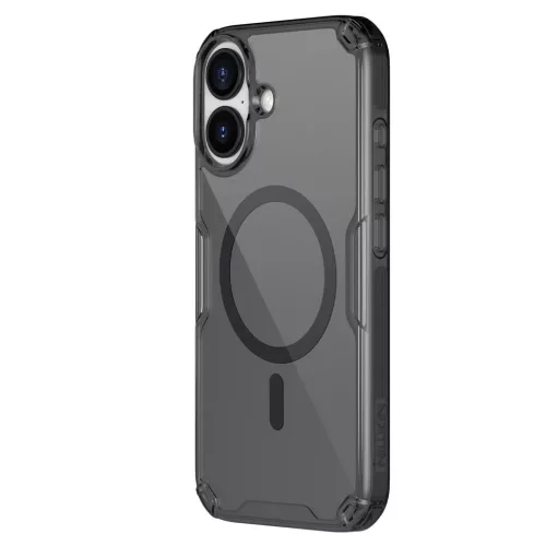 Nillkin Nature TPU PRO Magnetic tok Apple iPhone 17 készülékhez átlátszó fekete