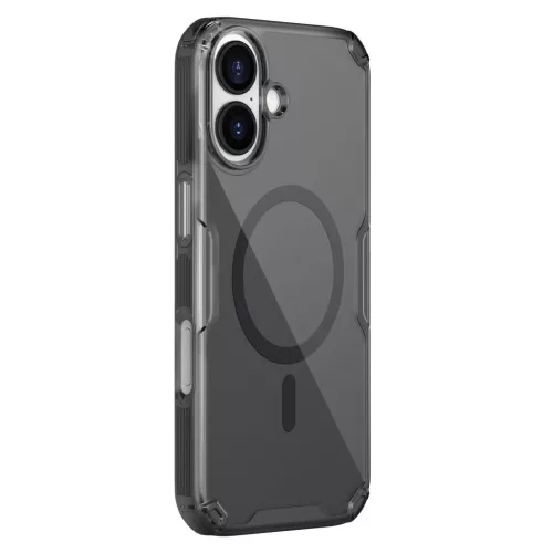 Nillkin Nature TPU PRO Magnetic tok Apple iPhone 17 készülékhez átlátszó fekete