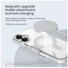 Nillkin Nature TPU PRO Magnetic tok Apple iPhone 17 készülékhez átlátszó fekete