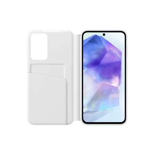 EF-ZA556CWE Samsung Smart View tok Galaxy A55 5G készülékhez fehér (Sérült csomagolás)