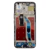 LCD kijelző + érintő egység + előlap Honor X8c készülékhez éjfekete