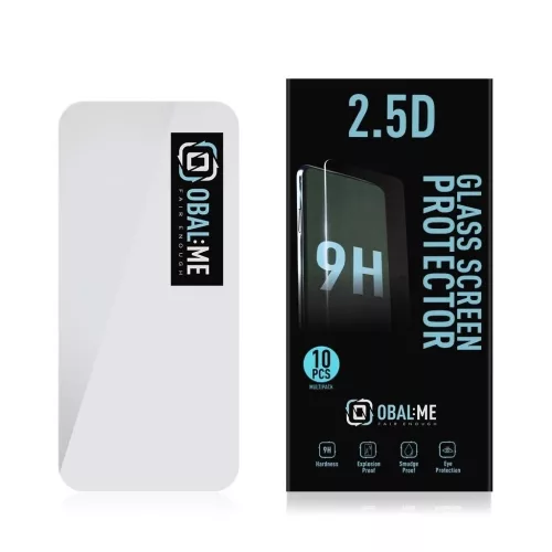 OBAL:ME Multipack 2.5D üveg kijelzővédő az Apple iPhone 17/17 Pro készülékhez átlátszó (10 db)