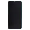 LCD kijelző + érintő panel + elülső burkolat Xiaomi Mi Note10 (Pro) készülékhez zöld (Service Pack)