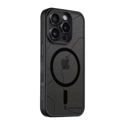 Tactical MagForce Hyperstealth Sika tok iPhone 15 Pro készülékhez aszfalt