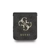 Guess PU 4G Metal Logo tok Samsung Galaxy Z Flip 7 készülékhez szürke