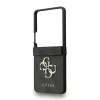 Guess PU 4G Metal Logo tok Samsung Galaxy Z Flip 7 készülékhez szürke