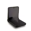Guess PU 4G Metal Logo tok Samsung Galaxy Z Flip 7 készülékhez barna