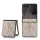 Guess PU 4G Metal Logo tok Samsung Galaxy Z Flip 7 készülékhez rózsaszín